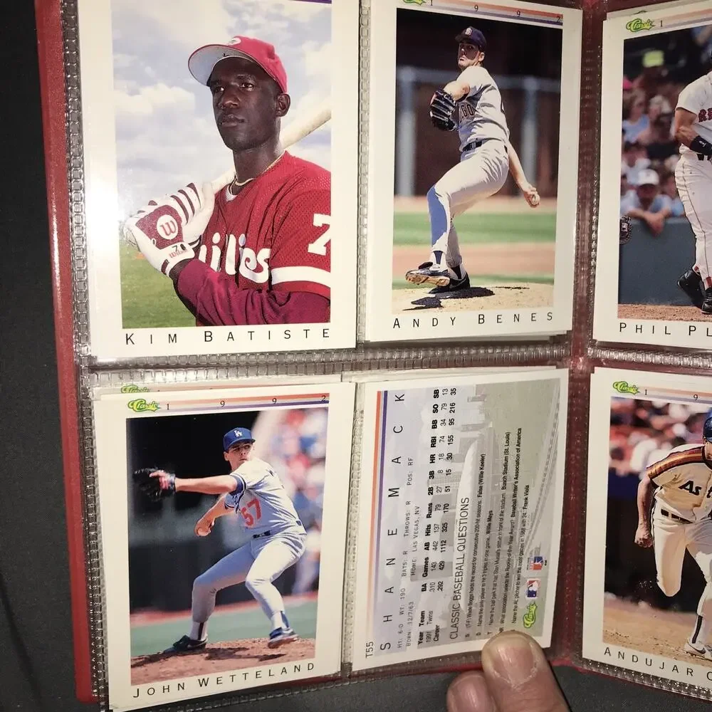 1992 CLASSIC/MAJOR LEAGUE 53 CARDS,Griffey Jr. Frank Thomas Nolan Ryan See Pic’s